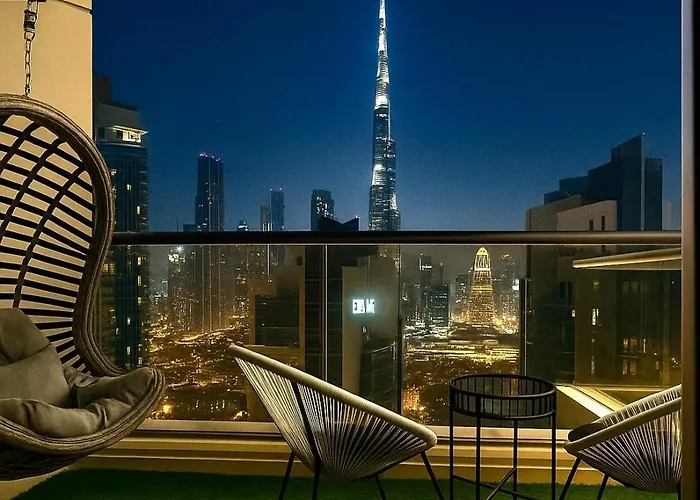 Iconic 3Br With Burj View,Downtown,Pool &Dubai Mall